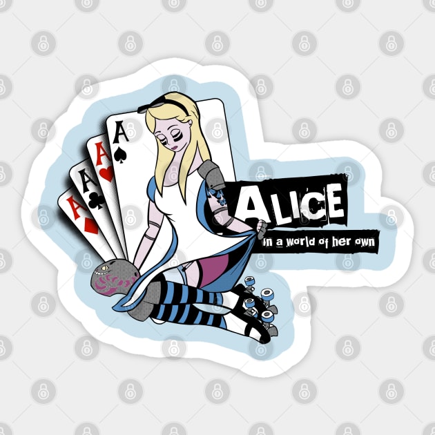 Alice Sticker by SpicyMonocle